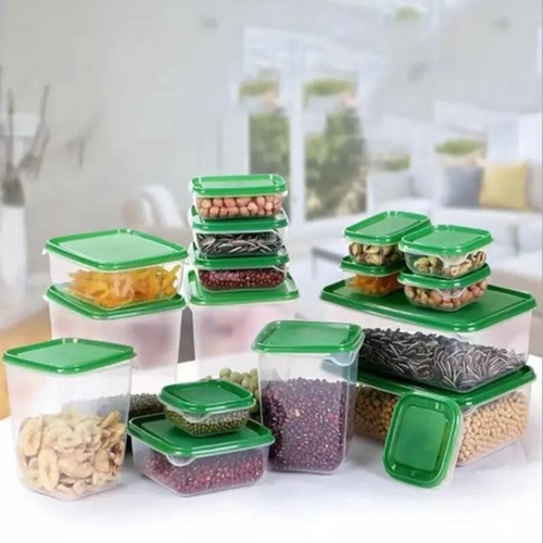 17 Pcs/set Transparent Kitchen Storage - Image 2