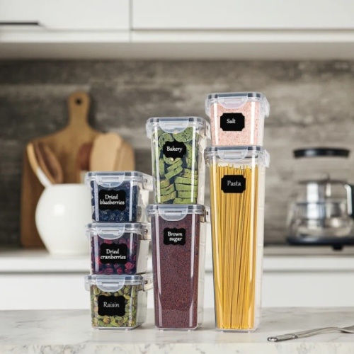 16-Piece Plastic PP Storage Containers - Image 2